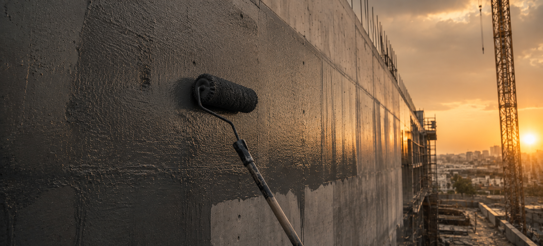 Exterior Wall waterproofing