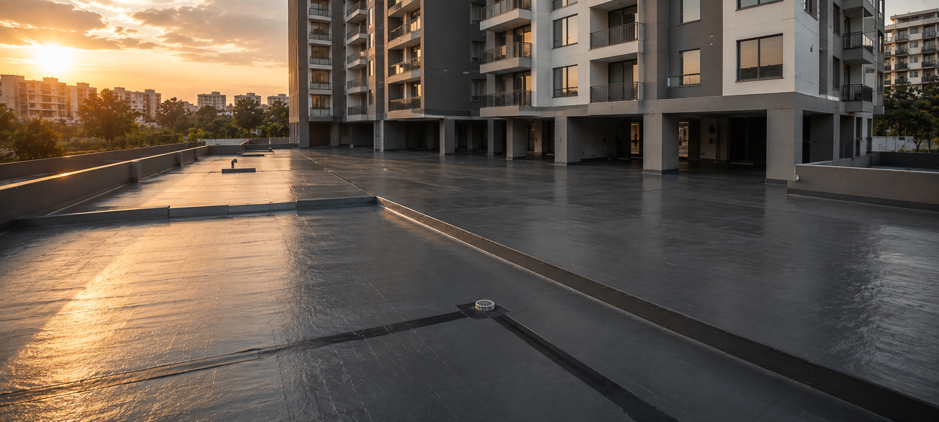 Podium / Parking Slab waterproofing